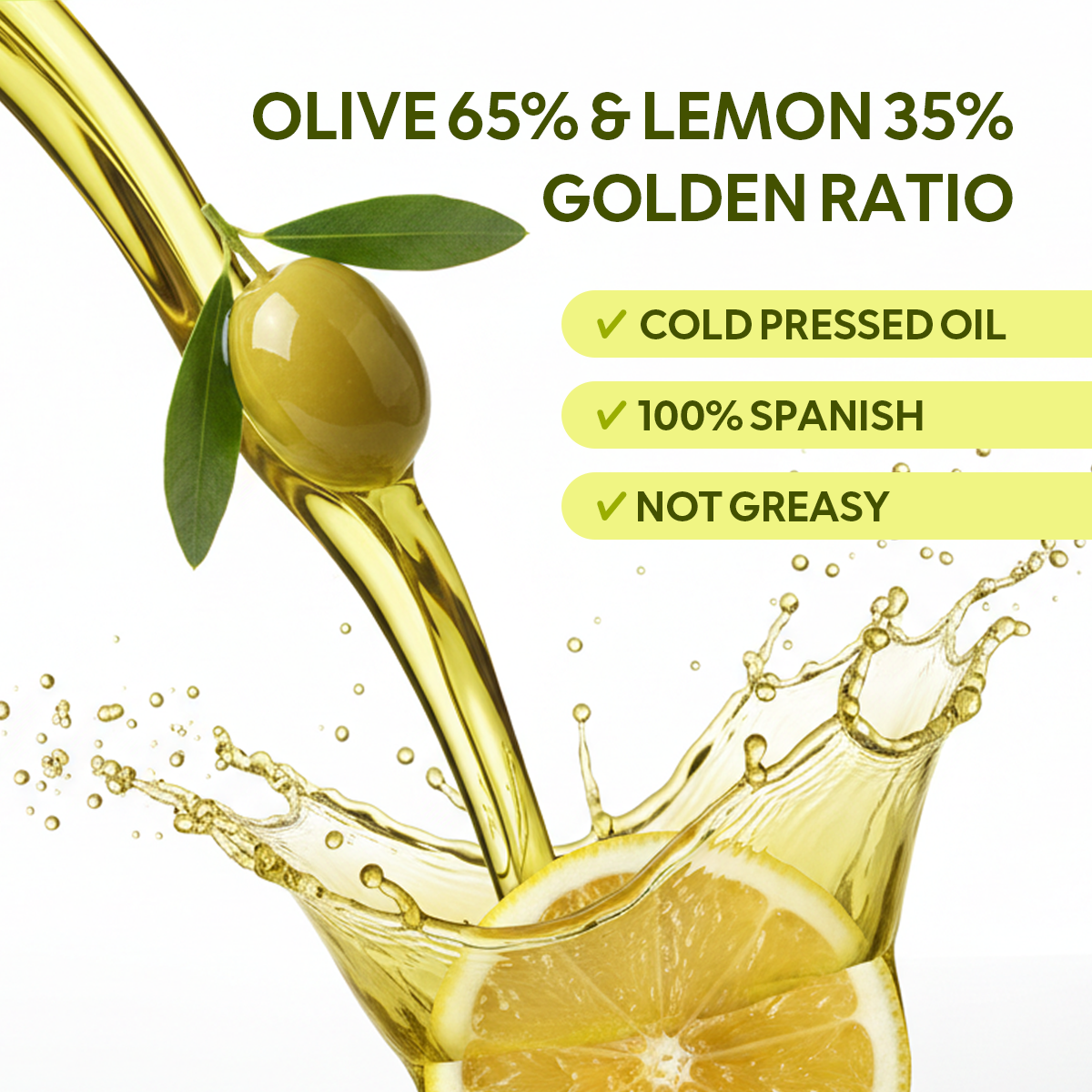 Organic Olive Oil Lemon Shot Detox Sticks, Extra Virgin Olive Oil 0.7 fl. oz x 14 Sticks