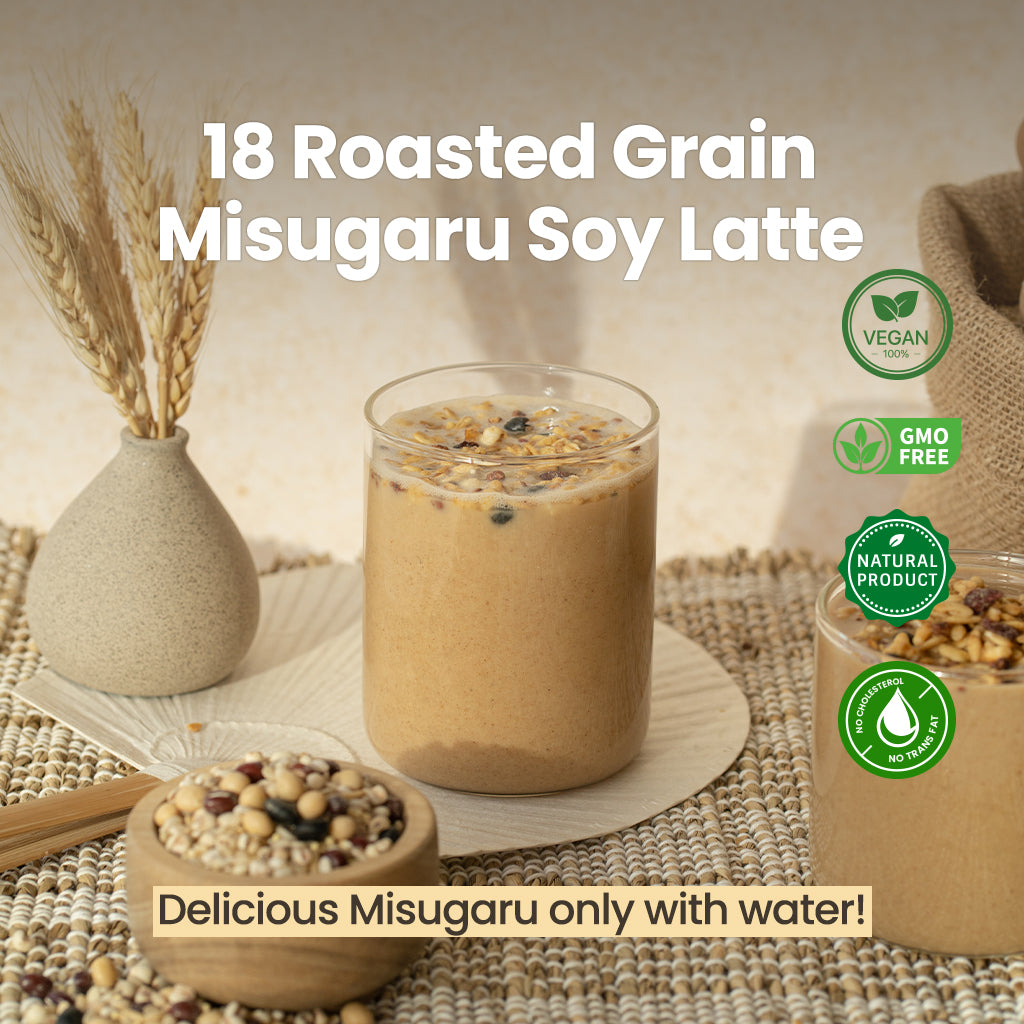 Korean Misugaru Healthy Beverage 18 Multi-Grain Drink – 17.6 oz (500g)