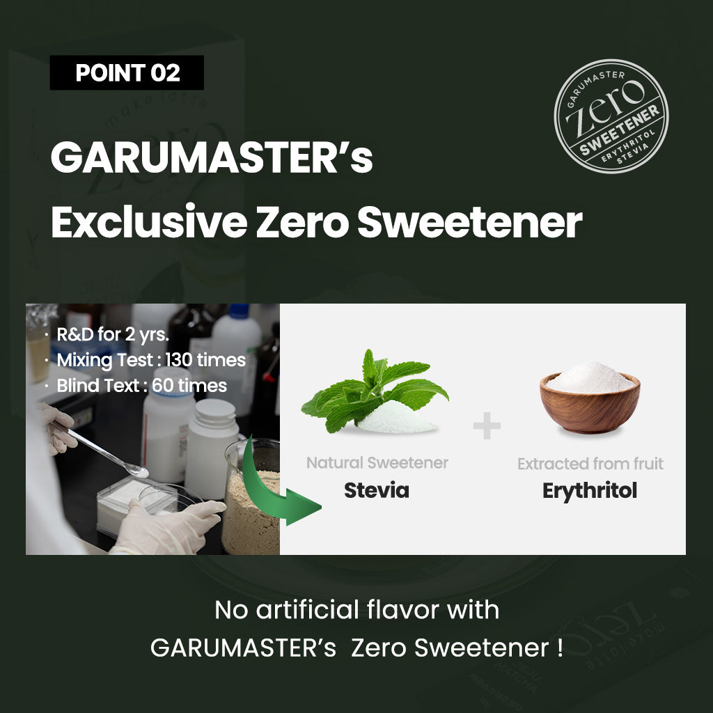 Matcha Powder for Latter Zero Sugar Easy 10 Sticks
