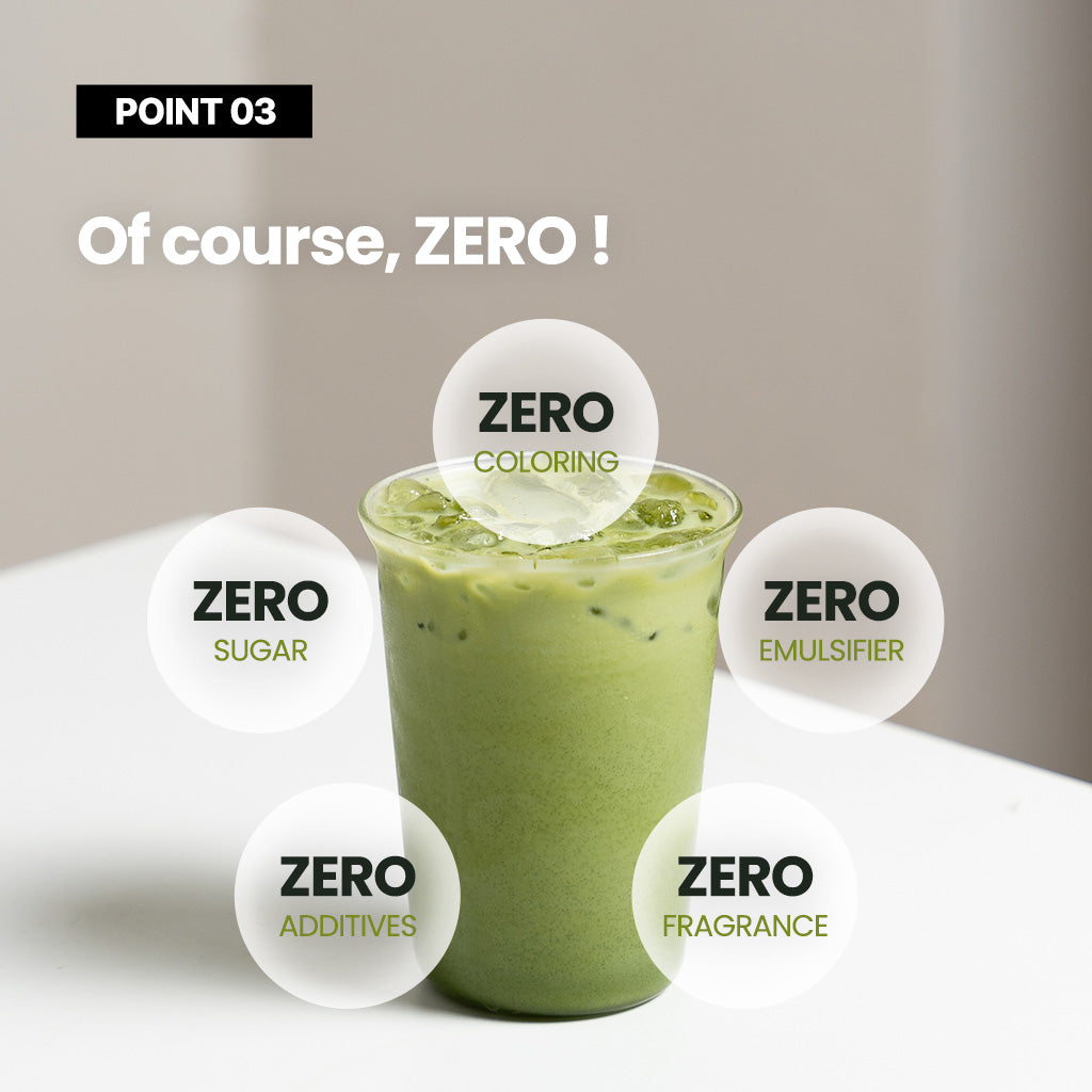 Matcha Powder for Latter Zero Sugar Easy 10 Sticks