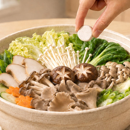 Kim's Table Vegetable Broth Powder for Easy Korean Soup Base, Umami, 30 packets x 6g